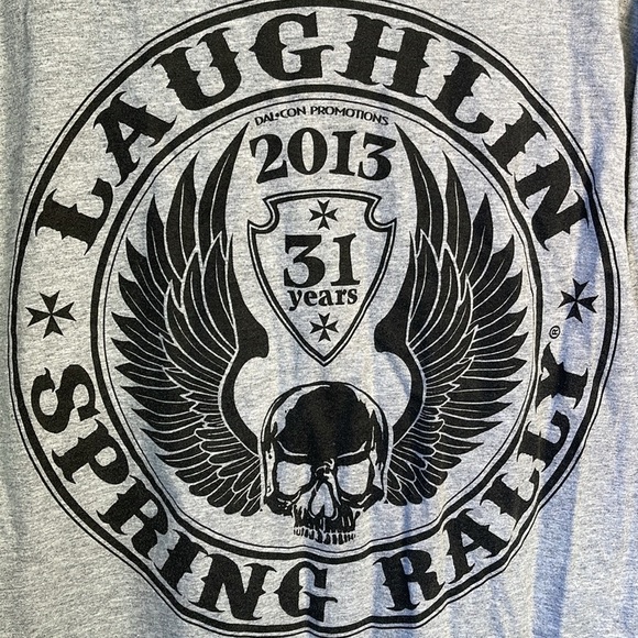 Laughlin Spring Rally 2013 men’s long sleeve t shirt size large - Picture 6 of 6